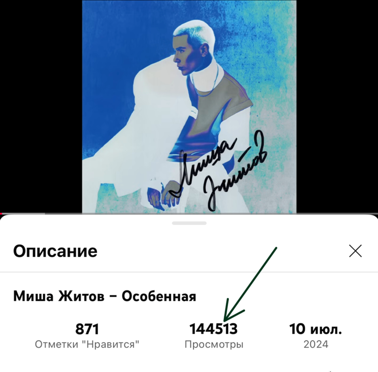 144 513 просмотров в YouTube